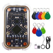 Lecteur Émulateur de Puces RFID Chameleon V3.0 125 KHz 13,56 MHz, Duplicateur de Cartes à Puce NFC + Porte-Clés 8XUID