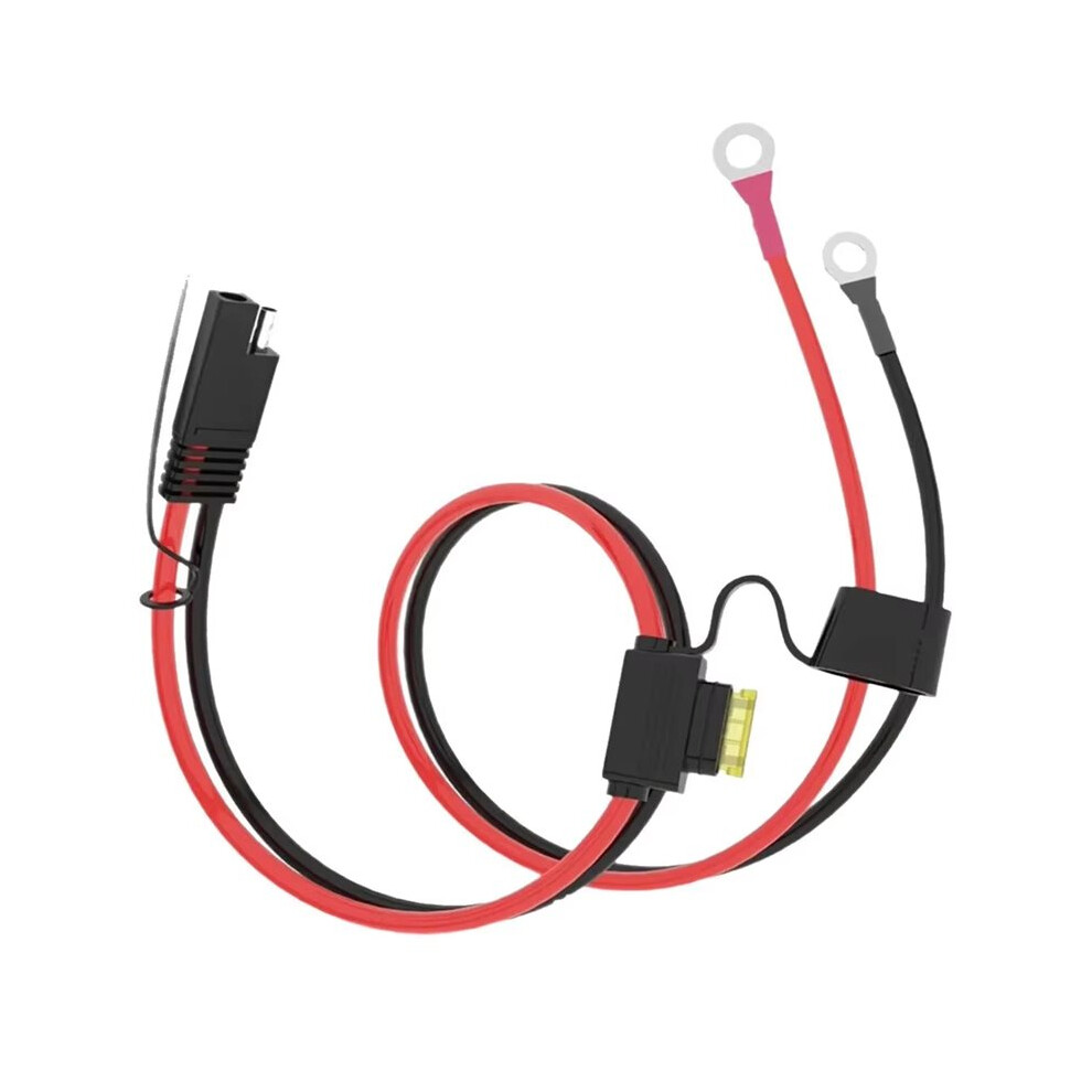 12V 16Awg Cable For Battery Sae To O-Type Terminal With Fuse Quick Extension Cord For Battery Charger/Maintainer 4711095225372