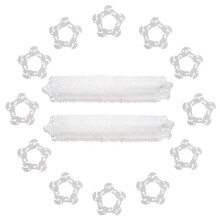 100 Clips pour Arche de Ballons, Clips Réutilisables pour Arche de Ballons, Accessoires pour Supports de Ballons en Plastique