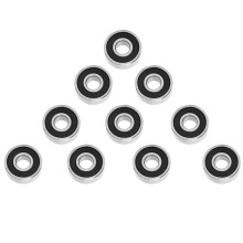 608RS Sealed Bearings, 8x22x7mm High-Speed Bearings for Skateboards, Scooters & Machinery
