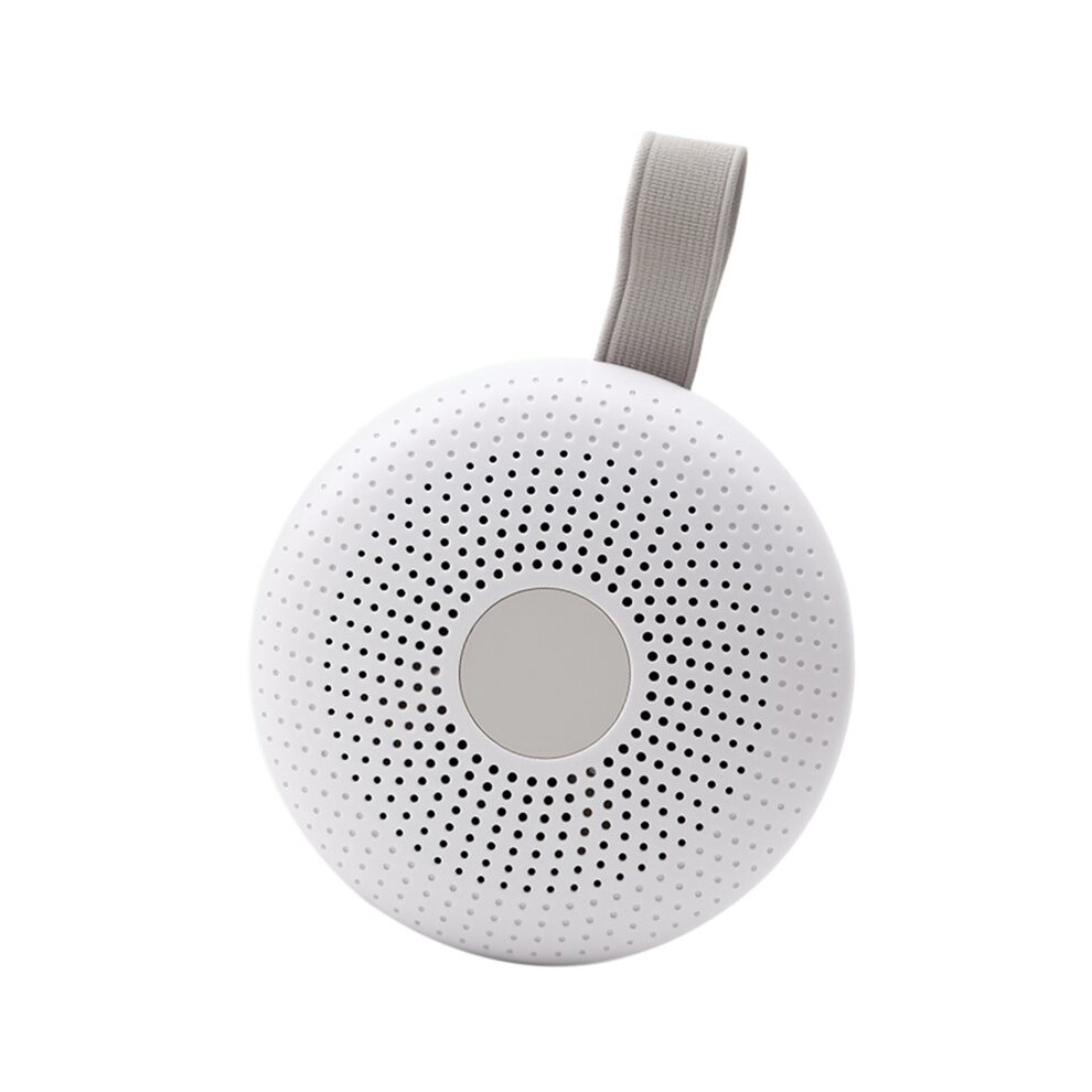 Portable Sleep Aid Noise Machine For Baby&Adult With 15 Sounds Cry Detection Night Timer Newborn Gift White/Light Saudism