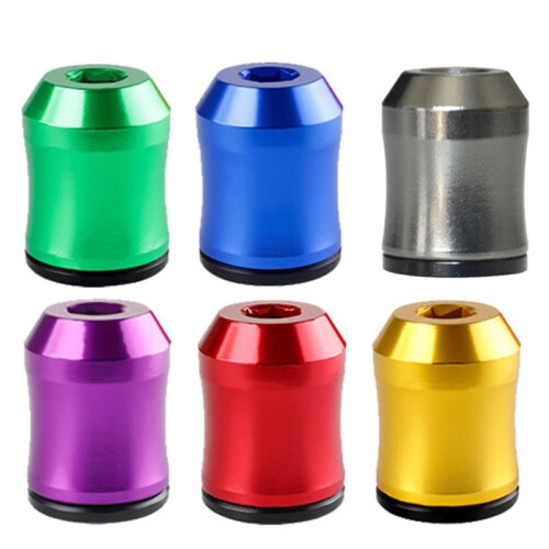 6Pcs Screwdriver Magnetizer Ring 6.35mm Shank Bit Magnetizing and Demagnetizing Tool for Electric Screwdriver Bits