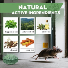 24 Pack Pest Rodent Repellent, Peppermint Oil Repellent for Mouse Rats Spider Roach Ant Squirrel Pest Control Indoo