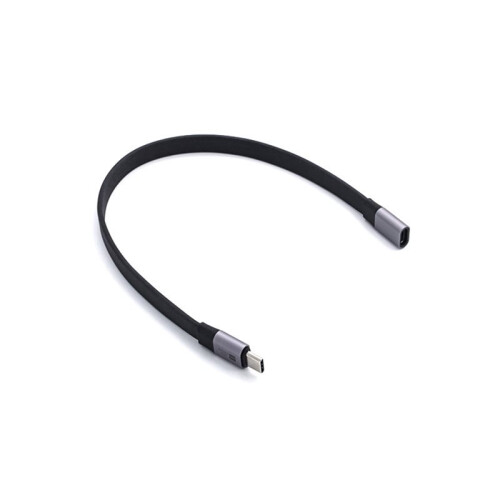 USB4 Short USB C to USB C Full Function Cable 80Gbps Data 8K Display PD 240W Fast Charging Cord 0.2M