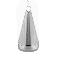 Infuseur à Thé Conique pour Thé en Vrac, Passoire à Thé en Acier Inoxydable 304 à Mailles Fines, 4,6 cm X 7,6 cm