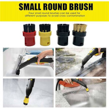 14PCS Steam Round Brush Set Replacement Parts for SC1 SC2 SC3 SC4 SC5 SC7 Steam Cleaner Parts