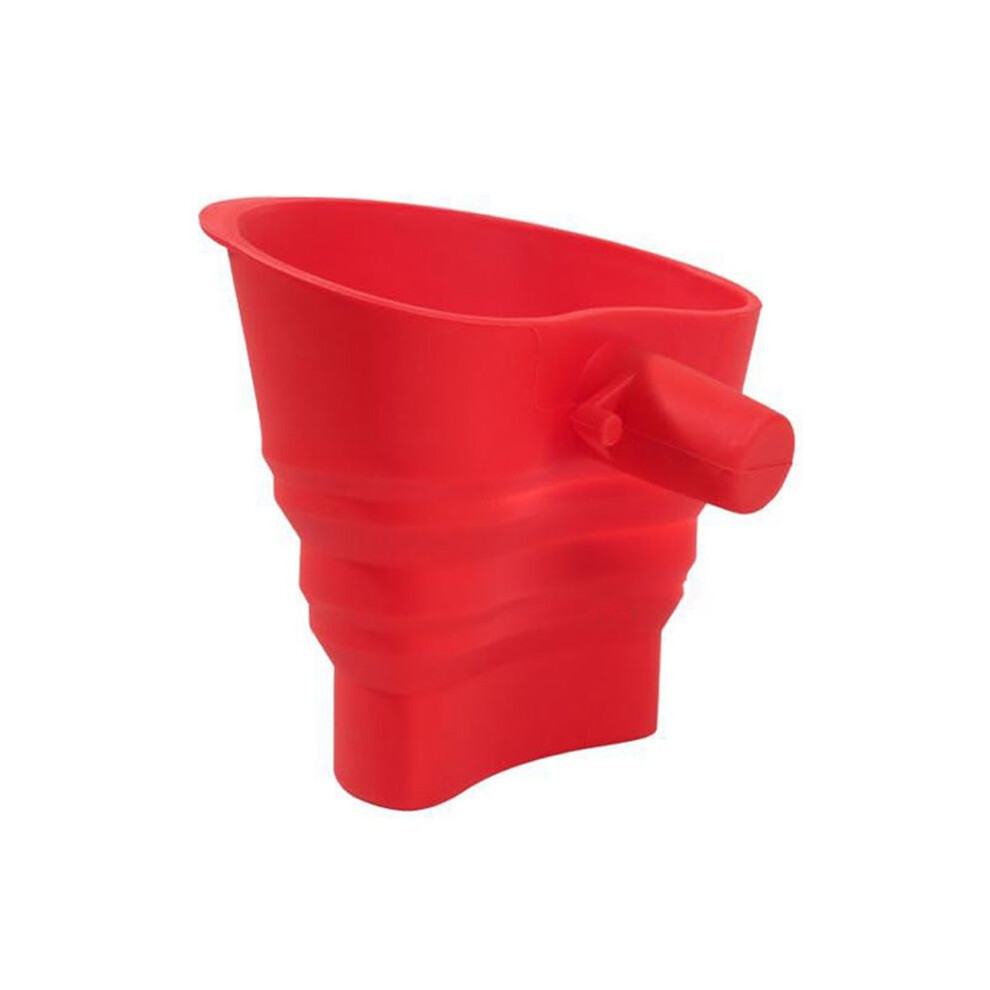 Saudism Flour Funnel For Mixer Food-Grade Silicone Foldable Funnel Large-Capacity Stand Mixer Attachment B