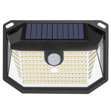 Lampes Solaires à Détecteur de Mouvement, LED, Grand Angle 270, Étanches, pour la Sécurité Extérieure