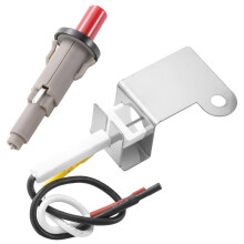 60092 Grill-Druckknopfzünder-Set Als Ersatz für Q 3000 404341 424001 426001 Grillzündungsteile Feuerstarter