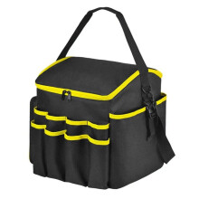 Werkzeugtasche mit Herausnehmbarer Trennwand und Schultergurt, Robuste Werkzeugtasche mit Mehreren Fächern
