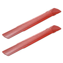 Mountain Bike Down Tube Frame Protector, PVC Guard for Collision & Scratch Protection Red