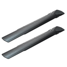 Mountain Bike Down Tube Frame Protector, PVC Guard for Collision & Scratch Protection Black