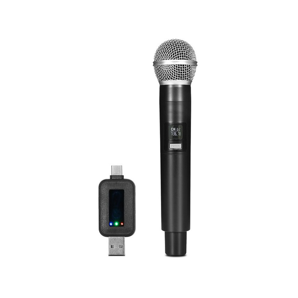 Wireless Phone Microphone Plug And Usb Pc Recording Mic For Smartphones Handheld 4714226126036