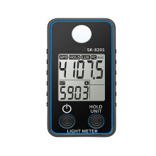 Light Meter Digital Illuminance Meter Handheld Lux Tester LCD 0.5-300,000 Lux/Fc Pocket Luxmeter Photometer Grow Plants