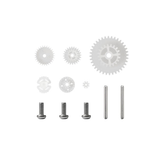 For  CyberBrick 1:48 Single-Axis Plastic Reduction Gear Kit for 3D Printed Models Plastic Reduction Gear Kit 1