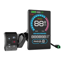 Elektrofahrradcomputer VD618 Display Elektrofahrrad-Scooter-Display für M620 510 560 620 CAN-Protokoll Geschwindigkeitsmesser