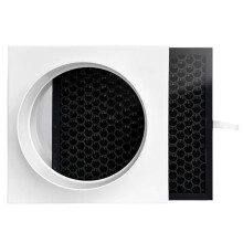 HEPA-Luchtfilter voor Ventilatiekanalen, Geschikt voor PVC- en PE-Buizen, Luchtfilterbox voor Luchtzuivering, Luchtfilterzeef