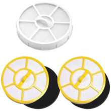 Lot de 3 Filtres pour Aspirateur pour  VC3: Accessoires, Filtre Moteur, Pièces de Rechange, Filtre à Poussière Haute Efficacité