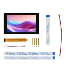 Für Raspberry Pi 5 4,3-Zoll--Display LCD Kapazitiver Touchscreen 480x480 Auflösung für Raspberry Pi Board DIY-Projekte