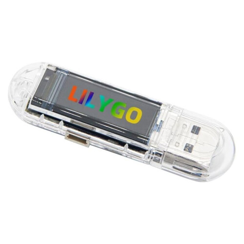 LILYGO Placa de Desenvolvimento T-Dongle-C5 ESP-C5HR8 TTGO com Cartão TF e Tela LCD IPS ST7735 de 0,96 Polegadas 2