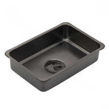 Fregadero Portátil para Exteriores, Cubeta de Drenaje de Acero Inoxidable de Gran Capacidad, Almacenamiento de Agua de Cocina y Cesta de Drenaje para