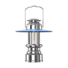 Lanterne de Camping Rechargeable D'Extérieur, Lumière D'Ambiance, Étanche, Style Rétro, Lampe de Tente, Lampe de Pêche et de