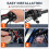 Full Twist Throttle with Key Ignition for Ridstar Q20  Electronic Throttle Lever, Accelerator Grip 7