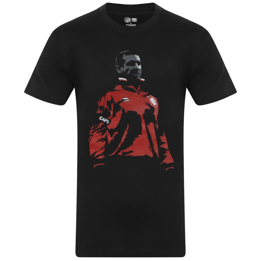 Fan Originals Football Legend Eric Cantona In United 1996 Kit T-Shirt 3XL Black