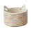 Natural Cotton Rope Basket for Bathroom 1