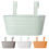 Blue Iron Rail Hanging Flower Pots 2 Pack 1