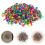 350Pièces Fixations Métalliques Multicolores Pour Bricolage Décor 5