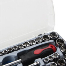 40-Piece Socket Combination Set Socket Wrench Set Auto Repair Tools Household Hardware Tools Socket Combination Tools