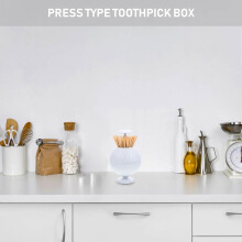 1Porte Cure-Dents ABS Style Golf Pour Cuisine