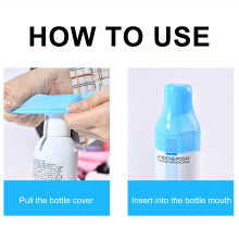 Silicone Bottle Covers 8 Pack Travel Leak Proof