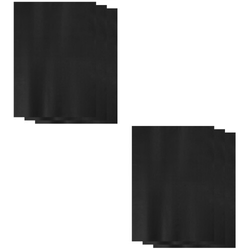 40Pièces Papier Kraft Noir Cadeau Recyclable 2