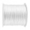 100m x 0.8mm Nylon Rattail Cord White 1