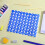 8Feuilles Étiquettes Adhésives Rondes Bleues Multi-Usage 1