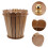 Corbeille En Bois Khaki Couvercle Design Ferme Pour Bureau 6
