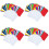 120Feuilles Papier Couleur Assortie Pour Activités DIY 5