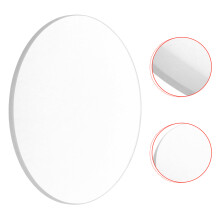 10Pièces Lentilles Optiques Verre Double Convexes Blanches Pour Labo