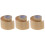 3Rouleaux Cache-Plinthe Adhésif PVC Marron Motif Élégant Décor 3