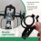 Bicycle Light Holder Mount Bike Headlight Extension Bracket Stand MTB Headlight Handlebar Central Mount 5