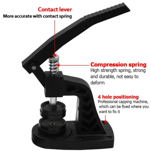 Watch Capping Device Desktop Watch Repair Tool Set Replace Battery the Capping Device is Equipped with 12 Dies. 2