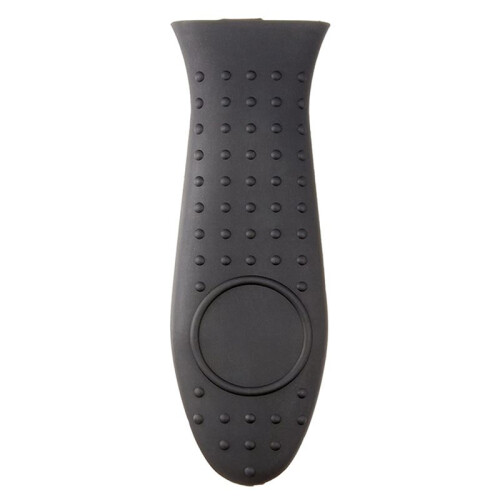 2X Silicone Hot Skillet Handle Cover Holder Black 2