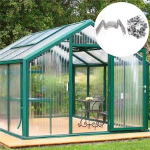 Greenhouse Glass Pane Clips Gardening Tool Greenhouse Repair Tools for Yard Greenhouse Garden Home 1.2 X 75mm
