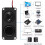 Speaker 5 Watt 8 Ohm Double Cavity  Speaker Full-Range Cavity Advertising Machine with JST-PH2.5mm-2 Pin Interface 6