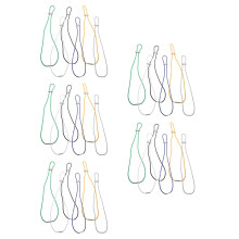 30Pièces Fixateurs Élastiques Mat Pour Sacs Usage Intérieur
