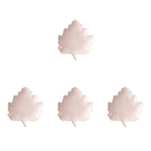 4Pièces Plateaux Ceramiques Rose Design Pour Salades Sauces