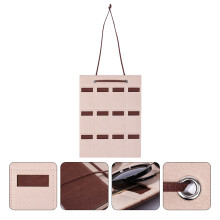 De Rangement En Feutre Beige Pour Lunettes Suspendu