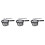 3Pièces Filets De En Alliage Aluminium Coloré Portable 1